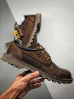 Ready Stock Caterpillar Kasut kerja lelaki Mens Work Boots Outdoor Hiking Boots Genuine Leather Shipment from Thailand With box