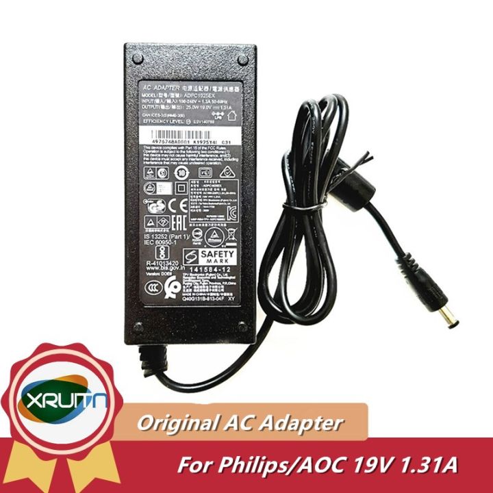 new-original-ac-dc-adapter-25w-19v-1-31a-adpc1925ex-adpc1925-charger-for-aoc-i2481fx-24b2xh-27b2h-lcd-monitor-power-supply