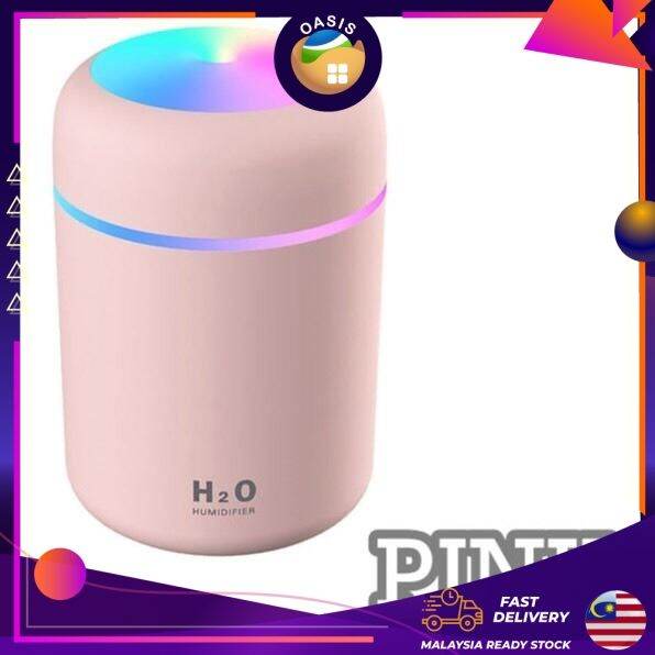 OASIS Ultrasonic Turning Color Cup Humidifier USB Diffuser for Aroma in