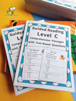(In Stock) แบบฝึกหัดอ่านภาษาอังกฤษ Guided Reading level C level C to D level D หนังสือแบบฝึกหัดอังกฤษ วัยอนุบาลประถมต้น