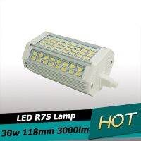 ไฟ R7S Led 30W 118Mm ไม่มีพัดลมหรี่แสงได้โคมไฟ R7S หลอด J118อาหาร3ปี AC110-240V รับประกัน