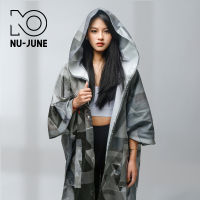 Nu-June Quick Drying Changing Robe Beach Towel Outdoor Sports Hooded Bath Towel Poncho Soft Beach Swimming Towels Cloak