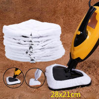 10pcs washable Mop ผ้าสำหรับ SHARK H20 X5 S302 S001 Steam Mop ไมโครไฟเบอร์ mopping HEAD Pad rags อุปกรณ์เสริม