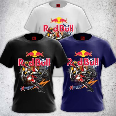 New Fashionshirt motocross redbull shirt redbull t shirt cotton short sleeve shirt for men and women 2023