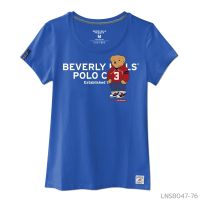 Beverly Hills Polo Club เสื้อยืดคอกลมผู้หญิง แขนสั้น รุ่น LNSB047S-5XL