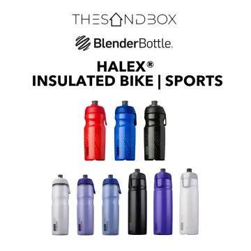 BlenderBottle Hydration Halex Squeeze Water Bottle with Straw