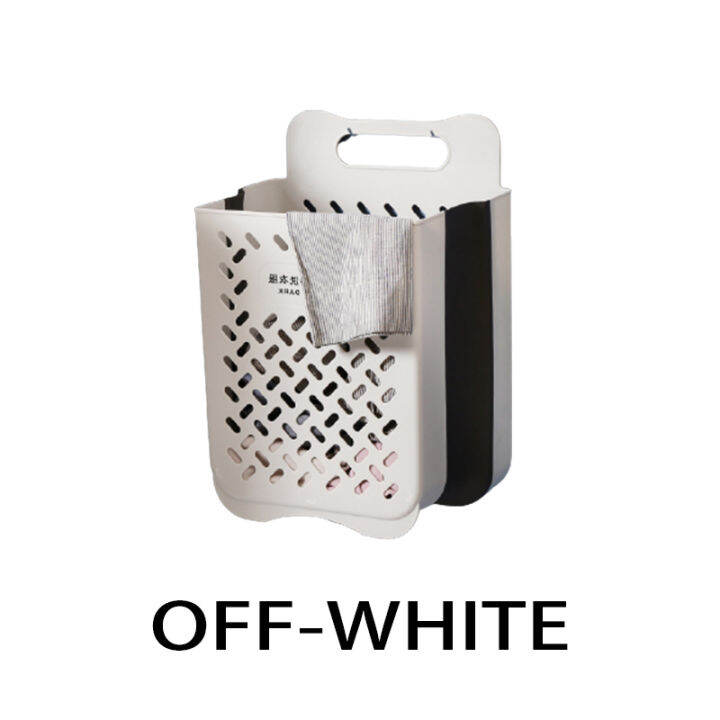 SG【Ready Stock】Foldable Laundry Basket Hanging SelfStanding Laundry