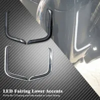 ตะแกรงสัญญาณไฟเลี้ยว Led รถจักรยานยนต์ไฟสำหรับฮาเลย์ Touring Road King ถนน Electra เหิน2006-2013อุปกรณ์เสริม