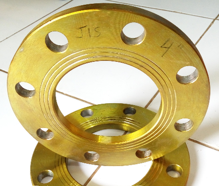 JIS 10K Flange Size 4 Inch 4" Standard Besi Steel ORIGINAL ORI RESMI ...