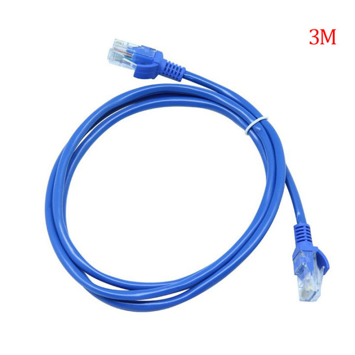 uni-cat5-cat5-rj45สายเคเบิลเครือข่าย-lan-อีเทอร์เน็ตสำหรับ-ps-xbox-อินเตอร์เน็ตเราเตอร์สีฟ้า