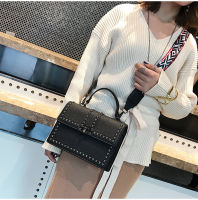 2022 Brand Women Bags Luxury Handbags Women Messenger Bags Cover Rivet Bag Girls Fashion Shoulder Bag Ladies PU Leather Handbags