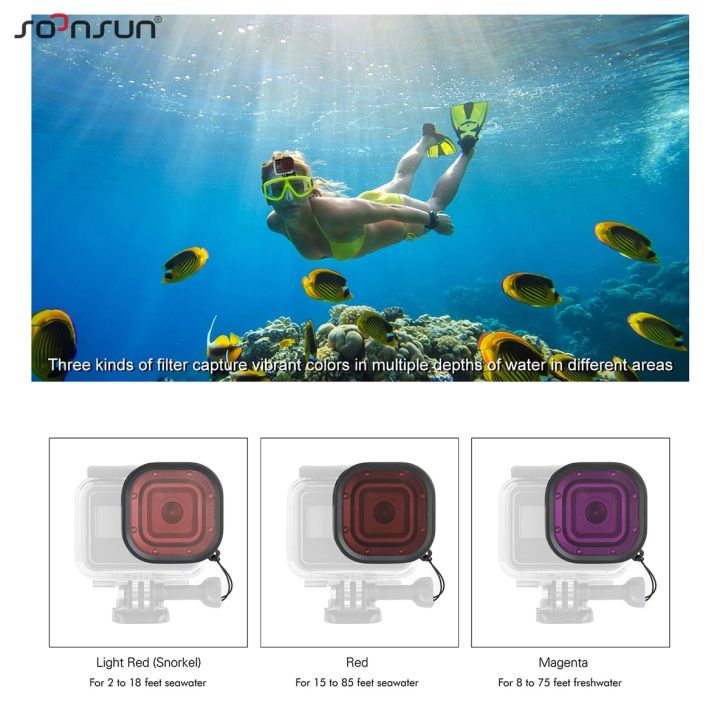 big-promotion-soonsun-3-pack-filters-kit-red-magenta-snorkel-lens-diving-filter-for-hero-8-black-waterproof-protective-housing-filter