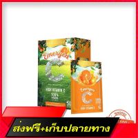 Fast and Free Shipping Real Elixir Emergen-C Vitamin C Powder Give the vitamins that the body needs in 1 day, size 5 grams/sachet (1 box containing 10 sachets) Ship from Bangkok