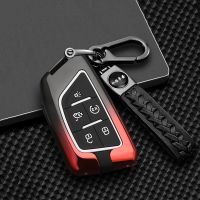 【LZ】❈﹍  Zinc Alloy Car Key Case Capa para Cadillac CT4 CT5 Escalade Auto Key Fob Shell Proteger Acessórios