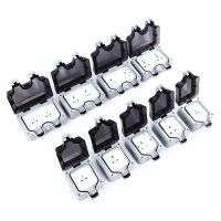 ♕♠ஐ IP66 Waterproof Wall Power Socket Box Outdoor 16A Double Weatherproof EU Standard Electrical Outlet Grounded AC 110 250V