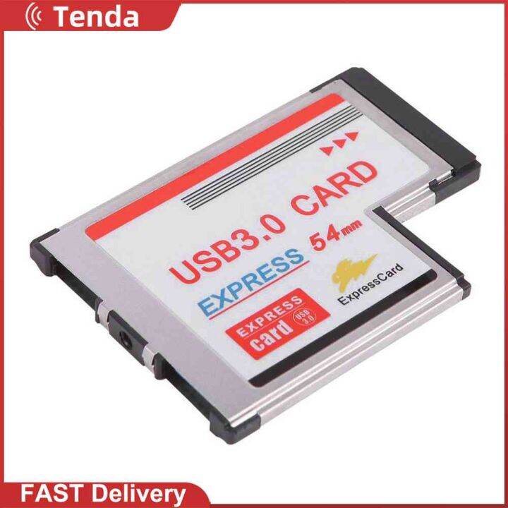 54mm to USB 3.0 Converter Express Card Laptop Dual Port NEC Chipset