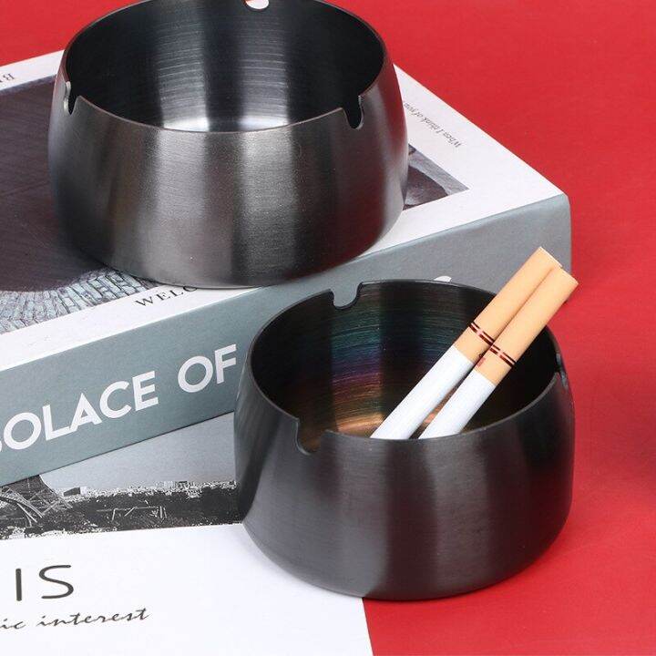 thickened-stainless-steel-plated-metal-ashtray-windproof-and-drop-proof-ashtray-furniture-protectors-replacement-parts-furniture-protectors-replacemen