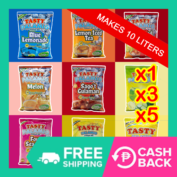 PALAMIG JUICE POWDER Drink Tasty Powder Drink per kilo 500g Blue