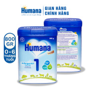 Combo 2 lon Sữa bột Humana gold plus 1 800g
