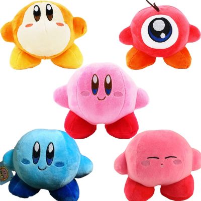 14CM Japan Anime Star Kirby Waddle Dee Doo Kawaii Plush Toys Pendant Doll Soft Stuffed For Children Christmas Gifts