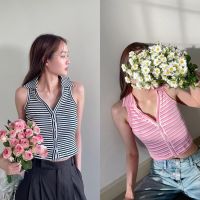 PEONYY.PETAL Capsule collection 2nd - Rosie stripe top