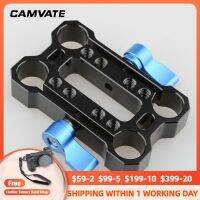 Campate 15Mm Rod Offset Raiser Clamp ความสูง Riser 1/4 "-20รูเกลียวสำหรับกล้อง DSLR ไหล่ Rig 15Mm Railblock ระบบ