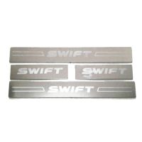 ? ราคาถูกที่สุด? ชายบันไดสแตนเลส/สคัพเพลท ซูซูกิ สวิฟท์ SUZUKI SWIFT 2012-2017 ##ตกแต่งรถยนต์ ยานยนต์ คิ้วฝากระโปรง เบ้ามือจับ ครอบไฟท้ายไฟหน้า หุ้มเบาะ หุ้มเกียร์ ม่านบังแดด พรมรถยนต์ แผ่นป้าย