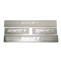 ? ราคาถูกที่สุด? ชายบันไดสแตนเลส/สคัพเพลท ซูซูกิ สวิฟท์ SUZUKI SWIFT 2012-2017 ##ตกแต่งรถยนต์ ยานยนต์ คิ้วฝากระโปรง เบ้ามือจับ ครอบไฟท้ายไฟหน้า หุ้มเบาะ หุ้มเกียร์ ม่านบังแดด พรมรถยนต์ แผ่นป้าย