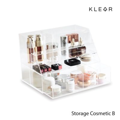 KlearObject Cosmetic Storage B กล่องใส่เครื่องสำอาง ชั้นวางเครื่องสำอาง กล่องเก็บเครื่องสำอาง กล่องอะคริลิคใส