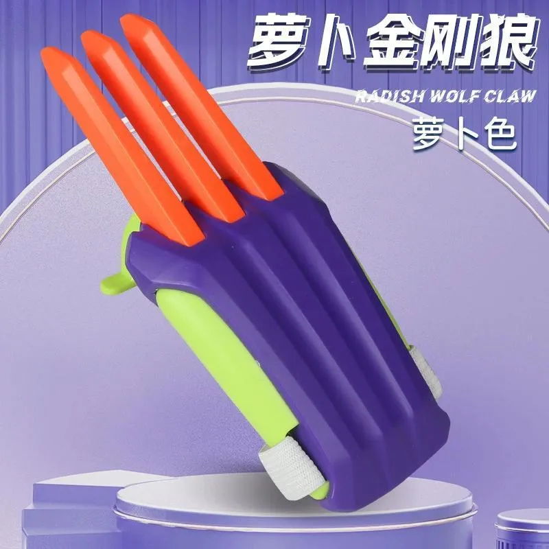 RADISH KNIFE TOY Novelty Kids Prize Develops Hands on Ability