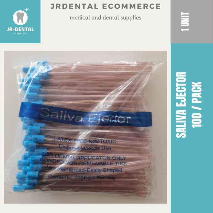 Dental Saliva Ejector Tips / Suction Tip 100 Pieces Lazada PH