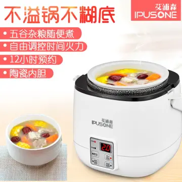 TianJi RNAB07SRC9Z7F tianji electric rice cooker fd30d with ceramic inner  pot, 6-cup(uncooked) makes rice, porridge, soup,brown rice, claypot rice