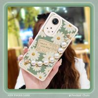 protective case Anti-fall Phone Case For Huawei Honor50 Pro/Nova9 Pro pearl bracelet soft shell Skin-friendly feel cute