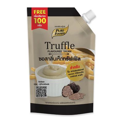 สินค้ามาใหม่! เพียวฟู้ดส์ ซอสกลิ่นเห็ดทรัฟเฟิล 370 กรัม Pure Foods Truffle Flavoured Sauce 370 g ล็อตใหม่มาล่าสุด สินค้าสด มีเก็บเงินปลายทาง