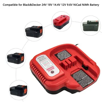 Li-ion NICD Battery Charger For Black Decker 10.8V 14.4V 18V 20V