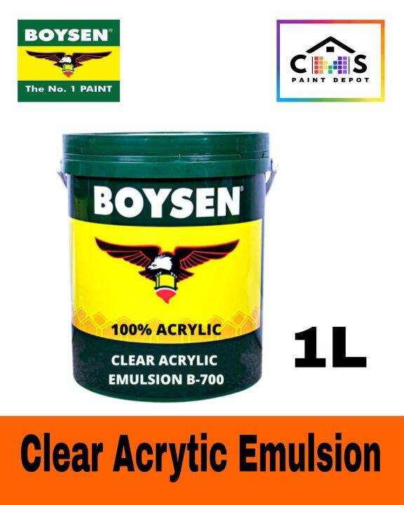 Boysen Clear Acrylic Emulsion | Lazada PH