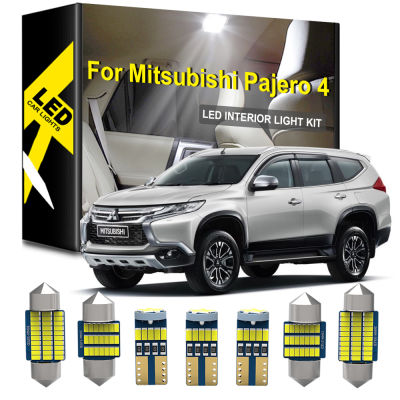 15pcs White Canbus Car LED Interior Light Kit Package For Mitsubishi Montero Sho Pajero 4 V80 V93 V97 V98 （2007 - ）