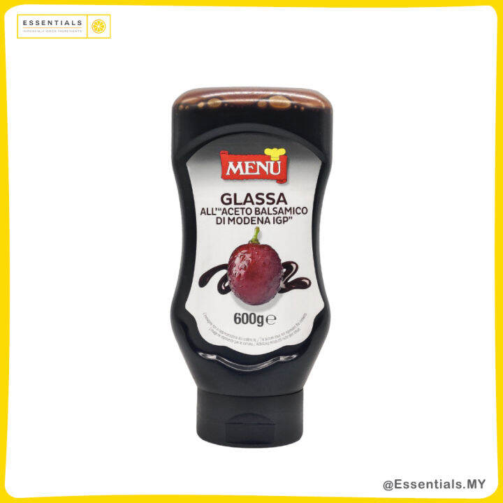 MENU Glaze with Balsamic Vinegar of Modena PGI [600G] Lazada