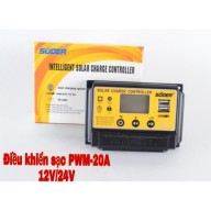 Điều khiển sạc năng lượng mặt trời PWM 20A 12V 24V - ST-S1220 thumbnail