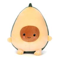 1 Pcs 30-60CM Cute Avocado Stuffed Plush Toy Soft Baby Doll Cartoon Fruit Pillow Sofa Cushion Kids Girls Christmas Birthday Gift