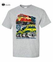 Florida East Coast Railway Fec Authentic Railroad T-Shirt Tee Shirt Birthday ... S-4XL-5XL-6XL