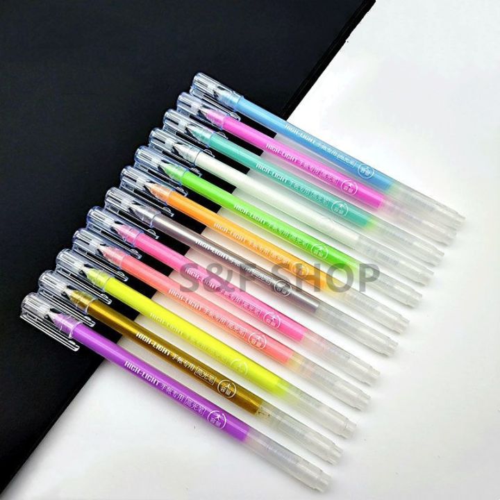 สุดคุ้ม-ปากกาเจลสี-รุ่นgp-2893-ขนาดเส้น-0-5mm-1ชุดมี-12-สี-สุดน่ารักน่าใช้งาน-ต่อชุด-ปากกาเจลสี-ปากกาน่ารัก-gel-pen-ราคาถูก-ปากกา-เมจิก-ปากกา-ไฮ-ไล-ท์-ปากกาหมึกซึม-ปากกา-ไวท์-บอร์ด
