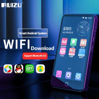 เครื่องเล่น MP3เเอนดรอยบลูทูธ WiFi H5 RUIZU พร้อมลำโพงในตัวหน้าจอสัมผัส HD เครื่องเล่นวิดีโอเครื่องเล่นเพลงไม่สูญเสียข้อมูล16G MP4พกพาได้วอล์กแมนพร้อมวิทยุ FM บันทึกเสียง E-Book นาฬิกาปลุกรองรับบัตร TF ขยายหน่วยความจำดาวน์โหลดแอพสูงถึง128GB