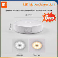 XIAOMI USB ชาร์จรอบ Motion Sensor ไฟในคืนห้องครัวห้องนอนตกแต่งไร้สาย LED โคมไฟติดผนังตู้ตู้เสื้อผ้า