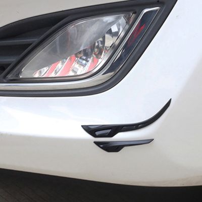 【DT】8PC Car Bumper Protector Corner Guard Anti-Scratch Strips Sticker Protection Body Protector Molding Valance Chin  hot