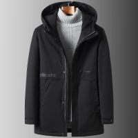 [COD] duck down jacket mens 2021 new winter windproof warm fashion hooded casual