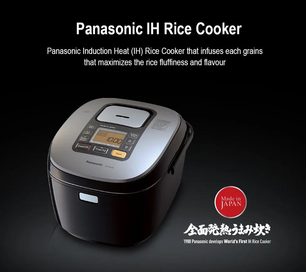 Panasonic 炊飯器 1升 IH式 SR-HB189 - 炊飯器・餅つき機