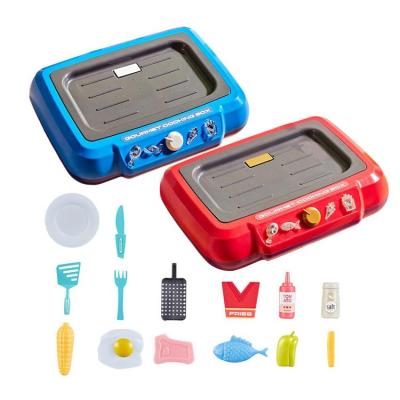 Simulation Cooking Toy Kitchen Play Box Toy for Kids Reusable Kids Pretend Play Kitchen Accessories Set for Boys and Girls Birthday Gift enjoyable