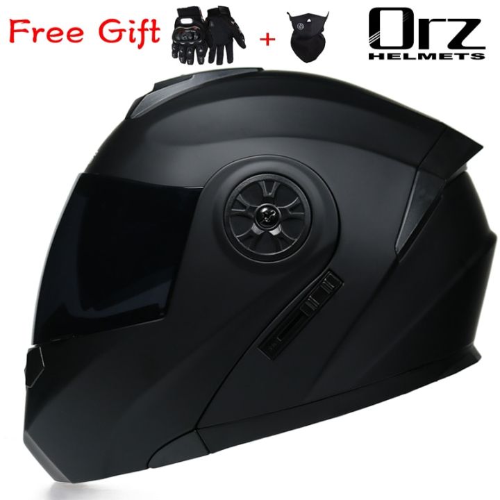 ORZ Latest DOT Approved Safety Modular Flip Motorcycle Helmet Voyage