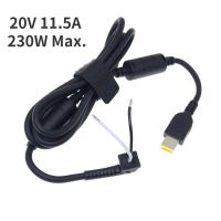 สายชาร์จแล็ปท็อปสายไฟอะแดปเตอร์ Dc Connector 20V 11.5A 230W สำหรับ Lenovo Legion Y740 Y920 Y540 P50 P70 P71 P72 P73 Y7000P Y9000K